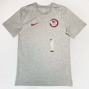 Nike United State Olympic Team Gray T-Shirt Size S, M, L (DO7030-050)
